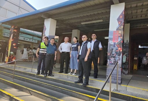 瑞芳火車站亂象解套 林裔綺偕方仰寧會勘增設號誌定案