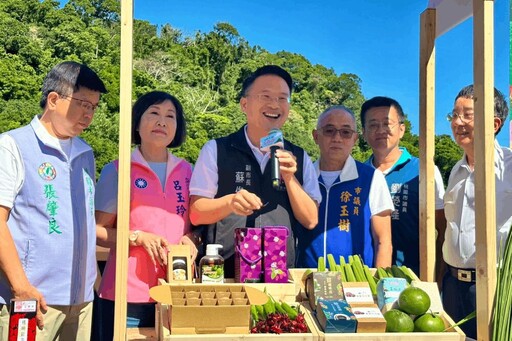 推廣三坑茭白筍 蘇俊賓：好水好土好技術造就全台最高品質