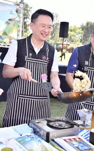 「桃園好米品牌行銷」登場 蘇俊賓親下廚顯身手：讓世界看見優質農業