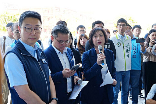 台中高鐵特區交通恐更惡化 江啟臣、何欣純同場會勘要求解決