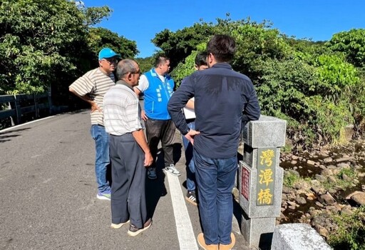 新北三芝大坑溪疏濬藏隱憂 陳偉杰促水利局列管定期追蹤