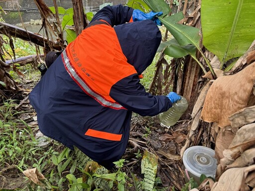 新增1例登革熱 無國外旅遊史住家半徑50公尺逐戶清消