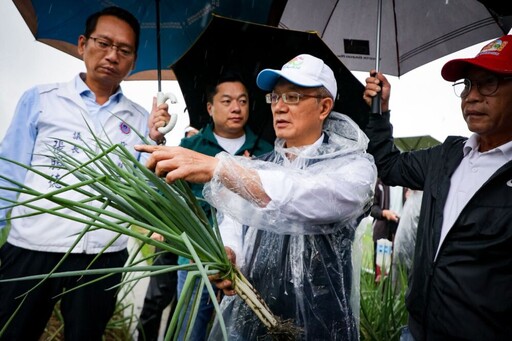 林茂盛偕張勝德赴三星鄉勘災 林國漳掌握多處水力設施整備情形