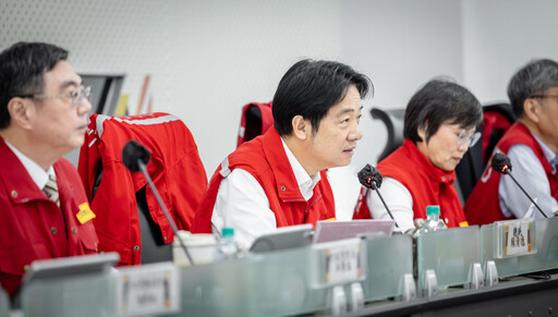 籲中央地方全力防災、保障國人安全 賴清德：嚴陣以待鳳凰颱風