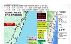 花蓮馬太鞍溪便橋阻斷 籲用路人行駛替代道路