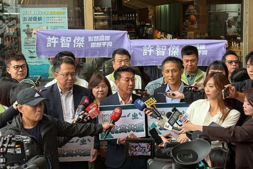 吳怡農現身支持 許智傑期待北高連線提政見