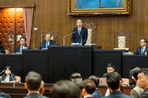 公督盟批總預算案48天未審 促韓國瑜儘速協商避免重演「預算之亂」