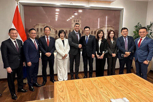 會面巴拉圭總統貝尼亞 江啟臣感謝始終堅定挺台