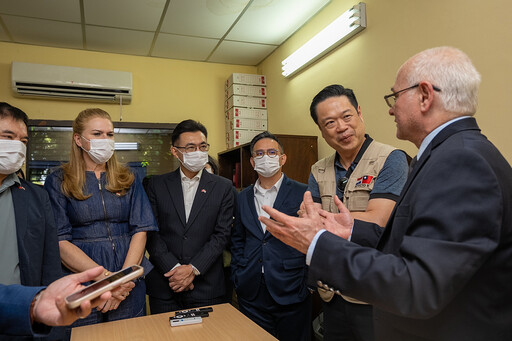 會面巴拉圭總統貝尼亞 江啟臣感謝始終堅定挺台