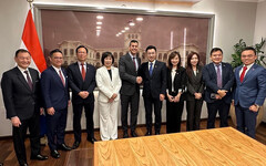 會面巴拉圭總統貝尼亞 江啟臣感謝始終堅定挺台