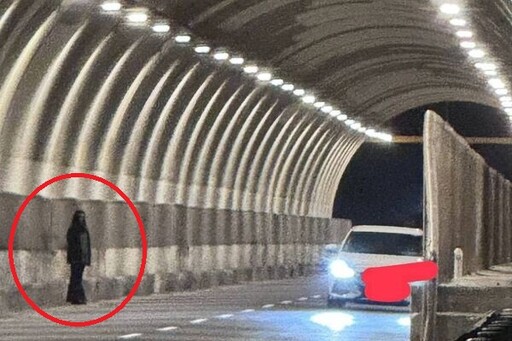 基隆中山隧道有女鬼？ 竟是電視台記者為拍靈異短片惡搞