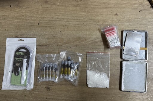 停車場門口重兵埋伏 29歲男轎車住家涉藏毒品K他命