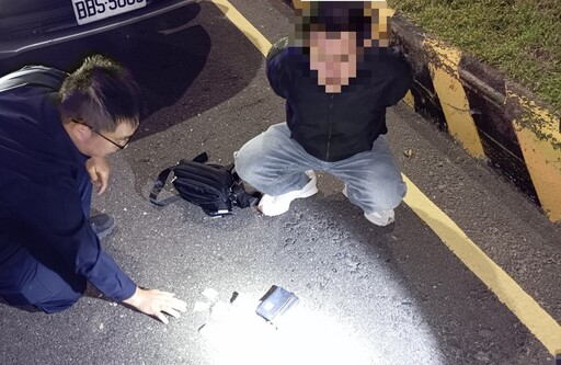 41歲男涉毒駕 小貨車載3人還有毒品通緝犯