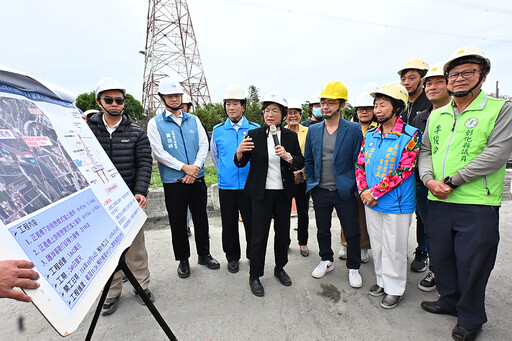 斥資3842萬災後復建田尾鄉正義橋 王惠美:提升防洪能力護安全