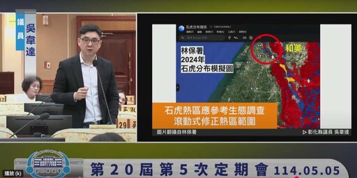 石虎保育草案欠通盤規劃 吳韋達呼籲全面修正條文