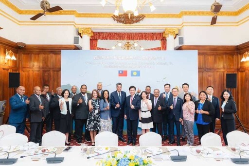 外交部長林佳龍午宴歡迎帛琉共和國總統惠恕仁國是訪問團