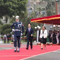 總統主持「軍禮歡迎馬紹爾群島共和國總統海妮伉儷」共創繁榮發展