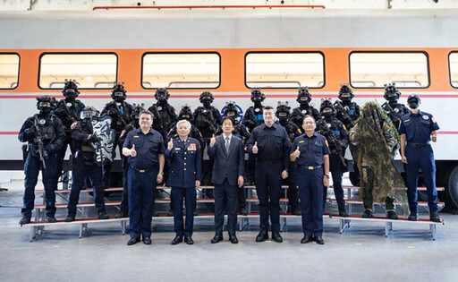 總統視導「內政部警政署反恐訓練中心」捍衛社會治安確保國人安全