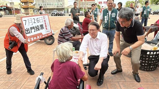 林右昌雲林催票挺罷免! 斥丁學忠淪傅崐萁傀儡