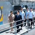 總統勗勉海軍一六八艦隊 期勉秉持忠義軍風守護自由民主