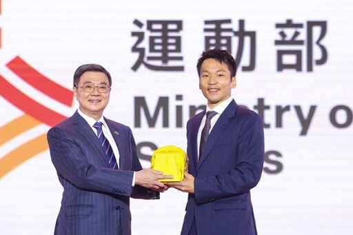 運動部首任部長李洋布達 卓揆:全力推展全民運動及運動產業發展