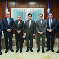 外交部長林佳龍接見哥倫比亞國會議員訪問團