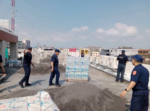 屏縣府警察局114年10月慶典期間 舉行駐地安全維護(丕基)演練，確保警察局及各分局駐地安全
