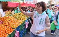 影／黃秀芳拚縣長提名 「類初選」列車衝南彰