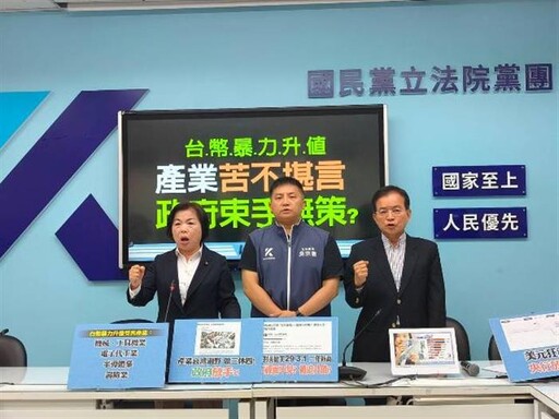 台幣瘋狂升值 產業苦不堪言 賴教授別顧著演講