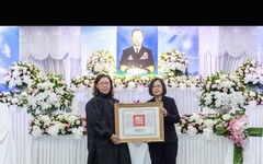 海軍一級上將劉和謙公祭 蔡總統親頒褒揚令