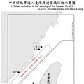 中共機艦於臺海周邊活動 國軍嚴密監控