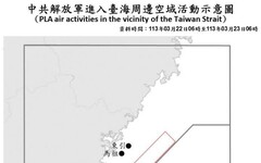 中共機艦臺海周邊活動 國軍嚴密監控應處