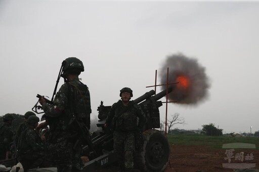陸軍58砲指部基地實彈射擊 驗證火力支援效能