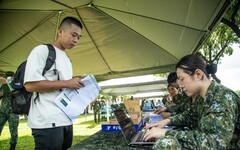 陸軍官校新生報到 堅定志向迎接挑戰