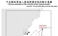 中共機艦臺海周邊活動 國軍嚴密監控應處