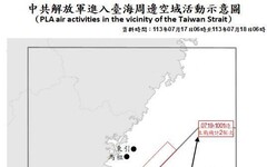 中共機艦臺海周邊活動 國軍嚴密監控應處