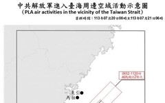 中共機艦臺海周邊活動 國軍嚴密監控應處