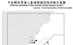 中共機艦臺海周邊活動 國軍嚴密監控應處