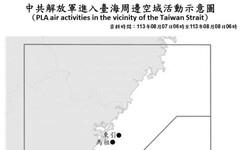 中共機艦臺海周邊活動 國軍嚴密監控應處