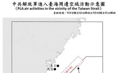 中共機艦臺海周邊活動 國軍嚴密監控應處