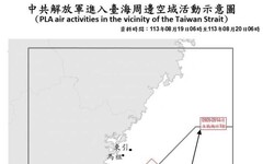 中共機艦臺海周邊活動 國軍嚴密監控應處