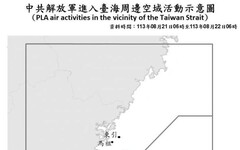 中共機艦臺海周邊活動 國軍嚴密監控應處