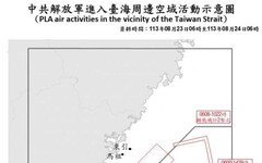 中共機艦臺海周邊活動 國軍嚴密監控應處