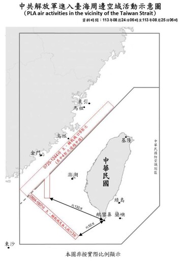 中共機艦臺海周邊活動 國軍嚴密監控應處