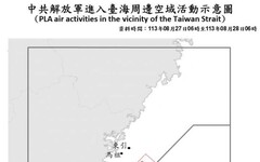 中共機艦臺海周邊活動 國軍嚴密監控應處