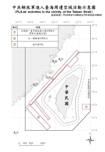 國防部今改版共機動態標示 嚴密監控確保國家安全