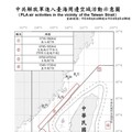 中共機艦續於臺海周邊活動 國軍嚴密監控應處