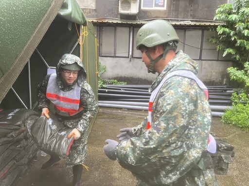 第三作戰區執行災防任務 守護國人生命財產安全