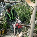 國軍第四作戰區災後復原 協助民眾恢復家園