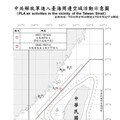 中共機艦續於臺海周邊活動 國軍嚴密監控應處